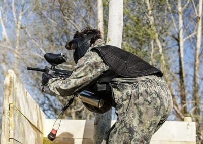 Jugando al Mejor Campo de Paintball en León