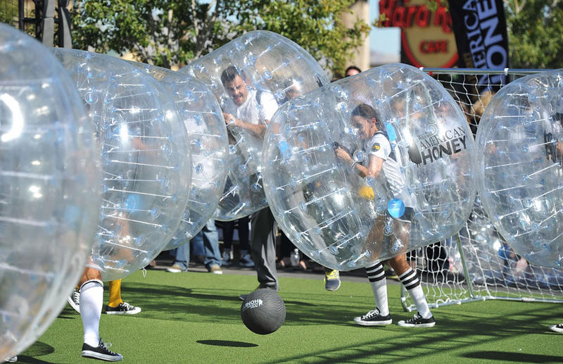 futbol burbuja en gijon - Fútbol Burbuja en Gijón