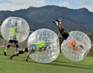 futbol burbuja oviedo01 - Fútbol Burbuja en Oviedo