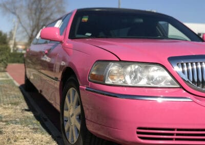 Limusina Rosa en Madrid