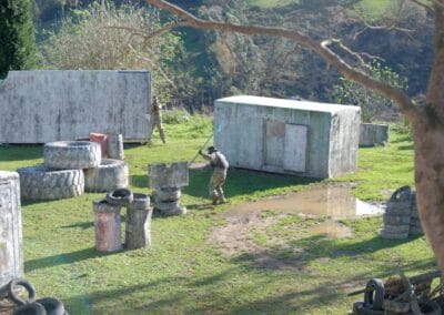 Jugar al paintball en oviedo