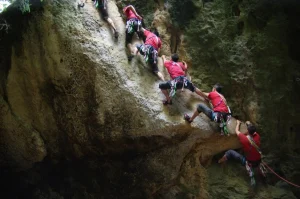 Descenso de cañón en Oviedo