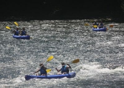 descenso bajada rio nalon 1 - Bajada en Canoa del Río Nalón