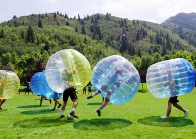 futbol burbuja despedidas gijon - Fútbol Bubble en Vigo