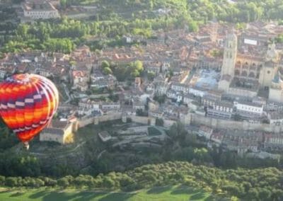 glovo segovia 1 - Paseo en Globo en Segovia