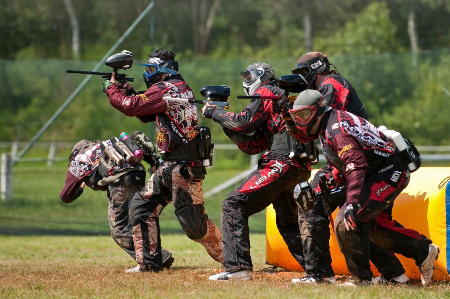 Partida de Paintball en Gijón