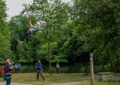 parque aventura arboles llanes 2 - Aventura en los Árboles en Llanes