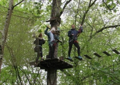 parque aventura arboles llanes 3 - Aventura en los Árboles en Llanes