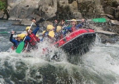 Rafting en Galicia