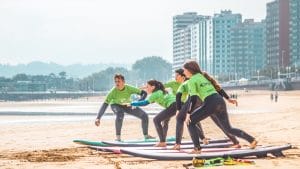 Clases de Surf en Gijón