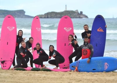 Aprender a Surfear en Santander