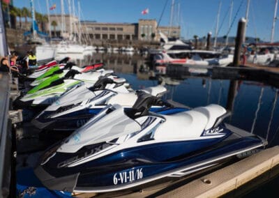 Rutas en moto de agua