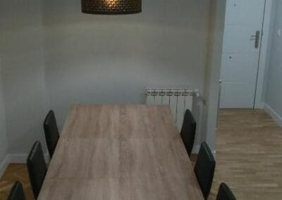 Piso 16 en León para despedidas: comedor